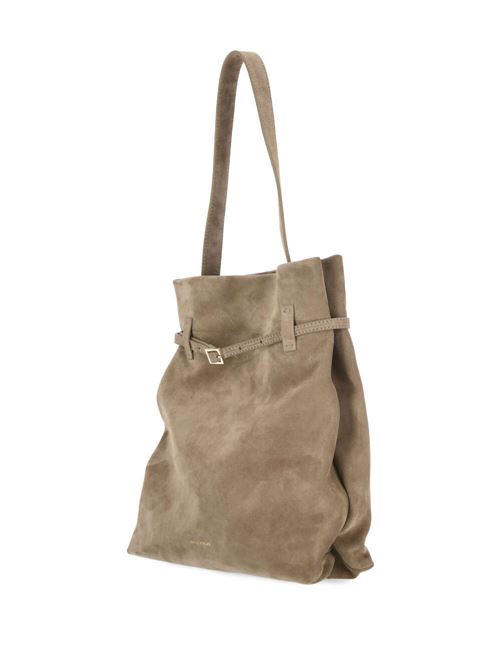 Tote du jour linen suede Manu Atelier | 2024151LINEN